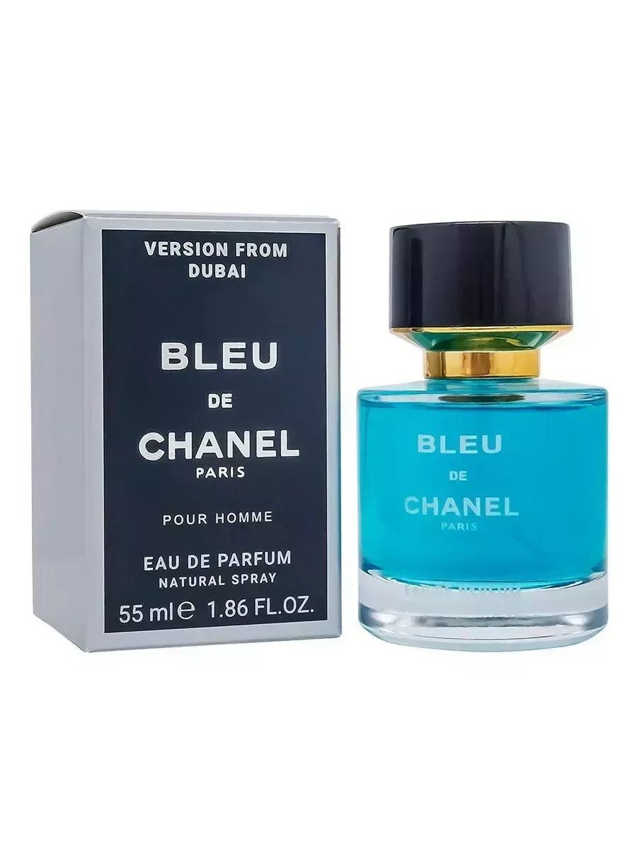 Мужские духи тестер Bleu De Chanel Parfum блу де шанел 55мл - миниатюра 4