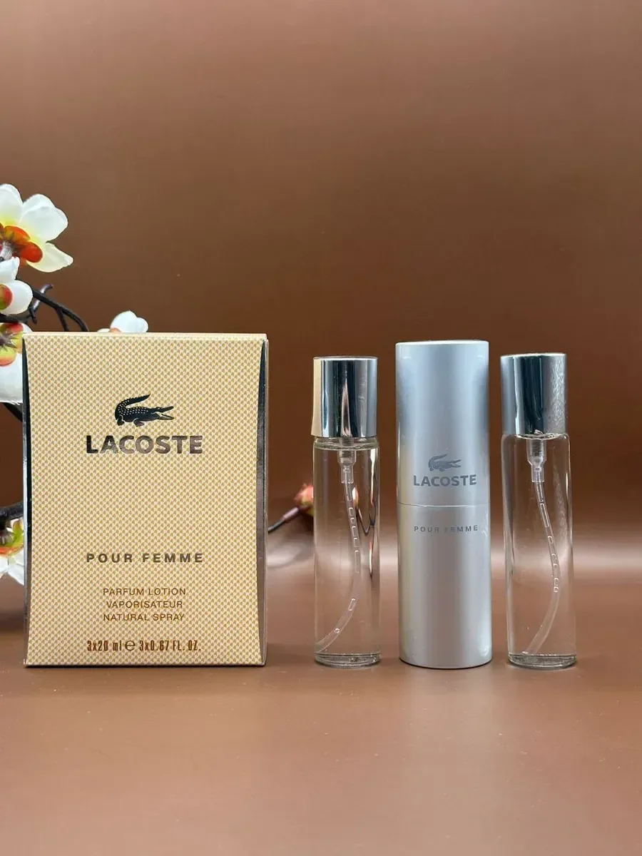 Lacoste Pour Femme 3x20ml - изображение 1