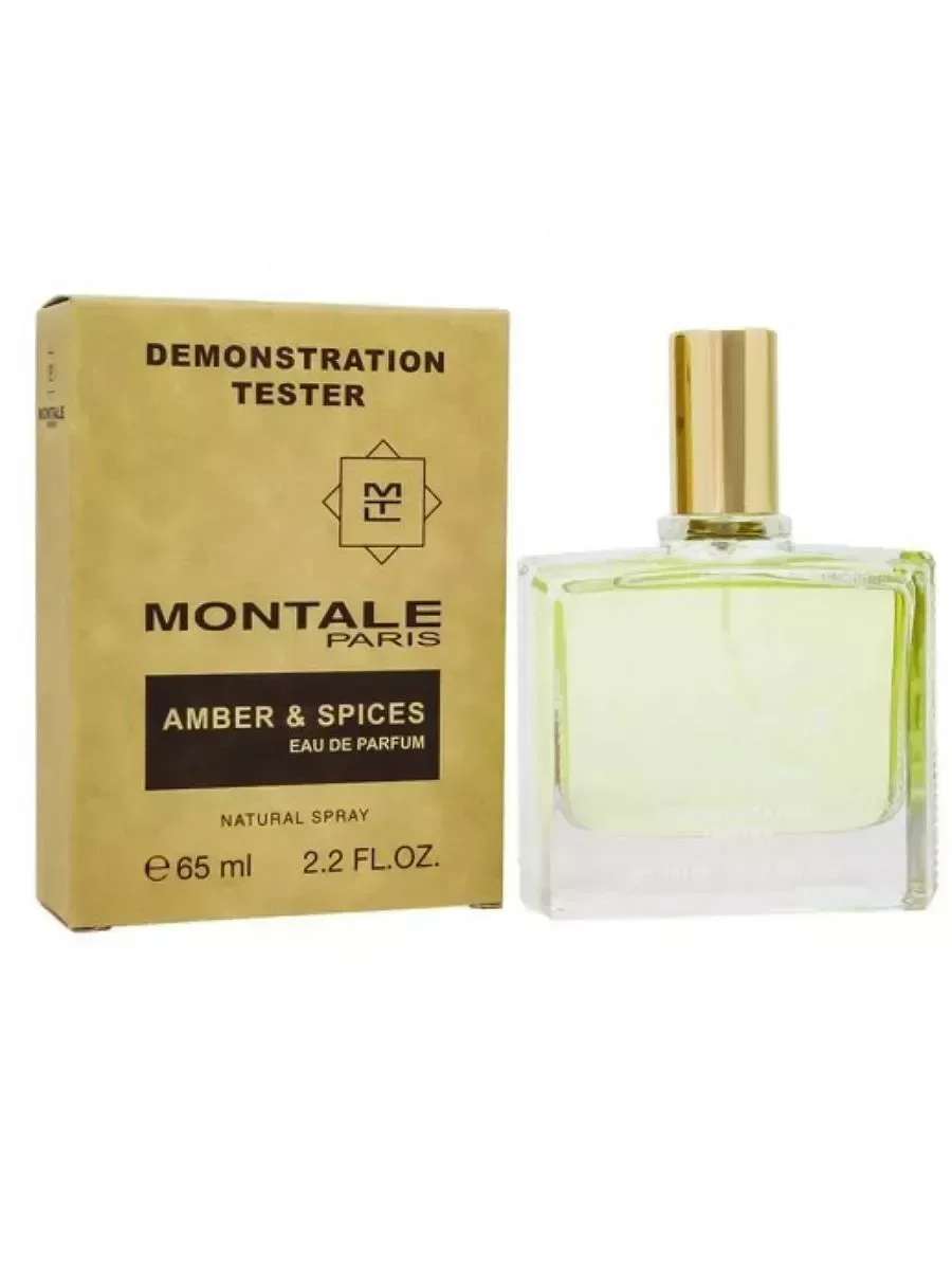 Женские духи тестер Montale Amber & Spices 65 мл - миниатюра 2