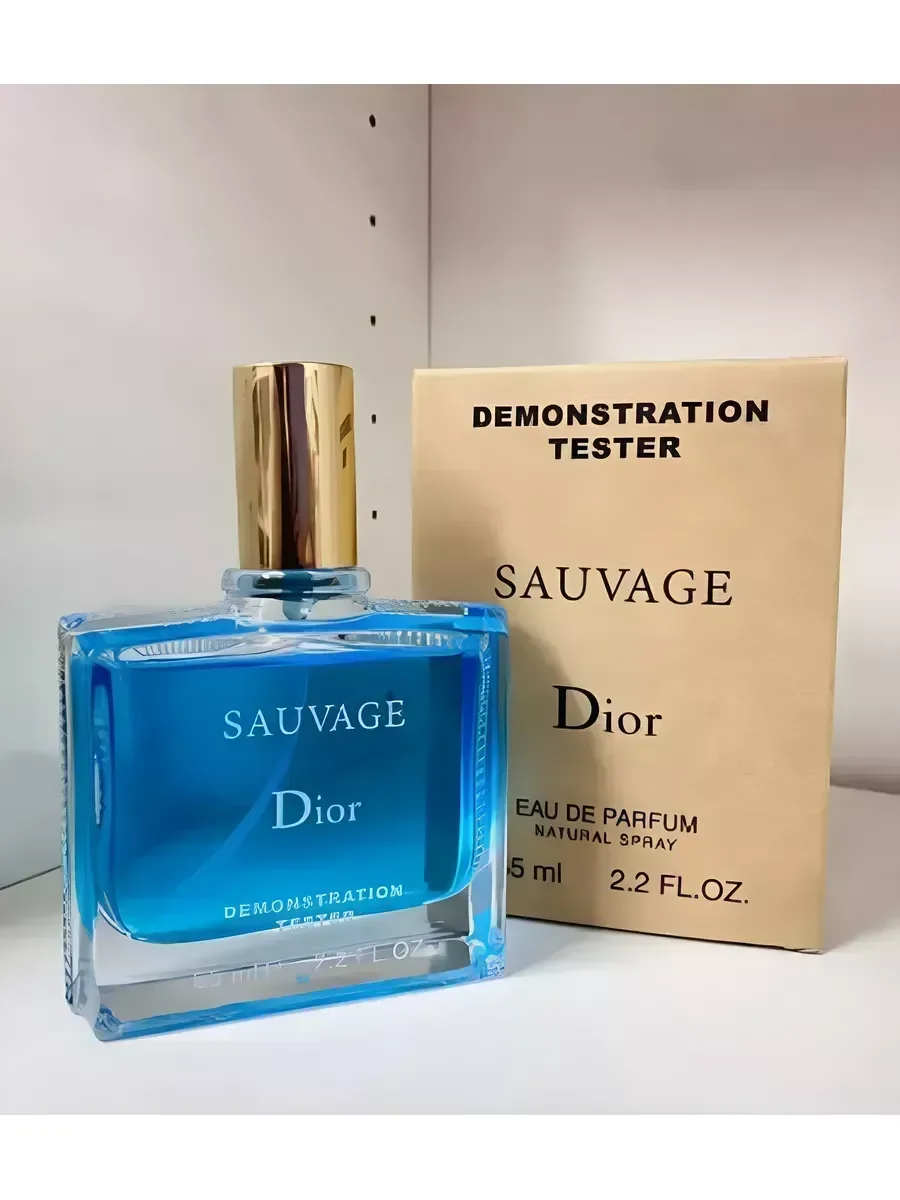 Духи мужские тестер Sauvage Dior 65 мл Диор Саваж - изображение 1
