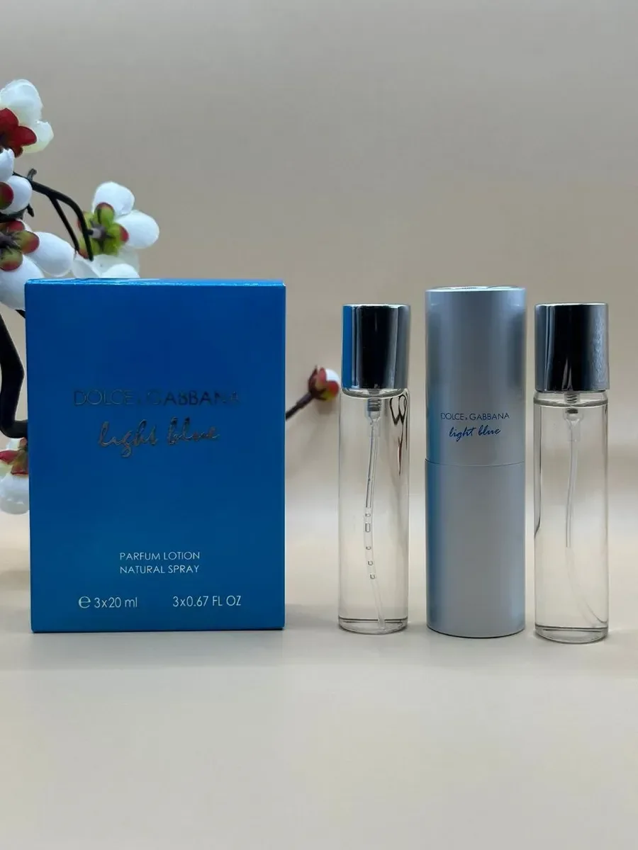 Dolce&Gabbana light blue 3x20ml - изображение 1