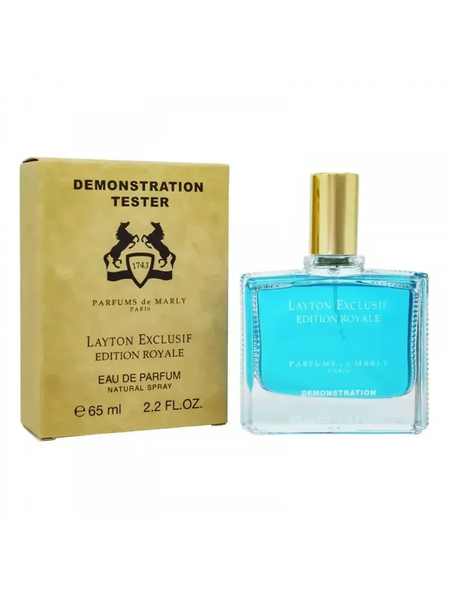 Мужские духи тестер PARFUMS DE MARLY Layton Exclusif 65мл - миниатюра 2