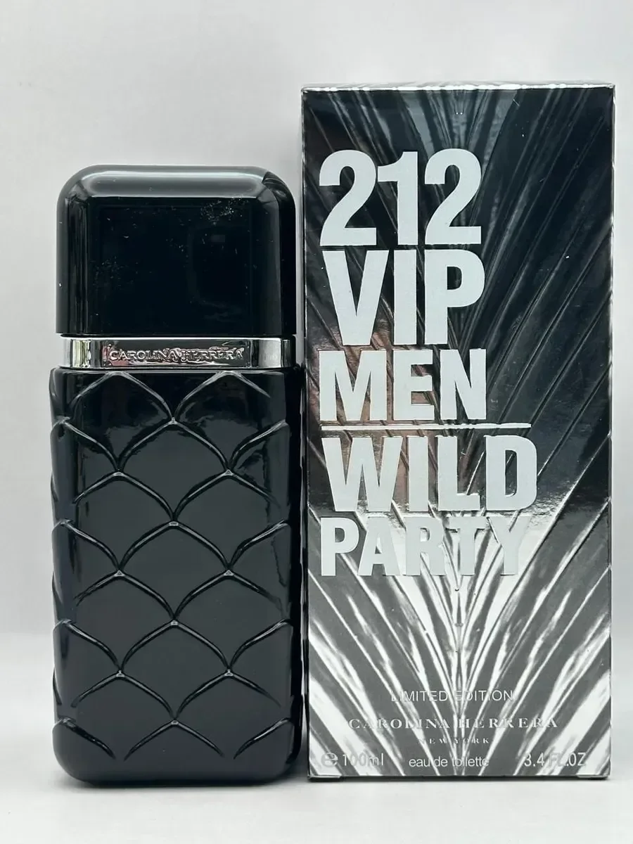 Духи 212 men VIP wild party 100 мл - миниатюра 2