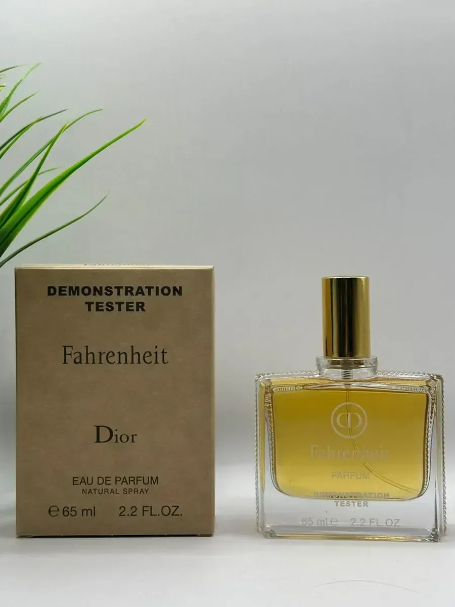 Духи мужские тестер Dior fahrenheit 65 мл - миниатюра 2