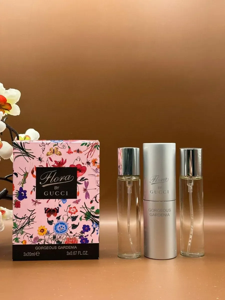 Flora By Gucci Gorgeous Gardenia 3x20ml - изображение 1