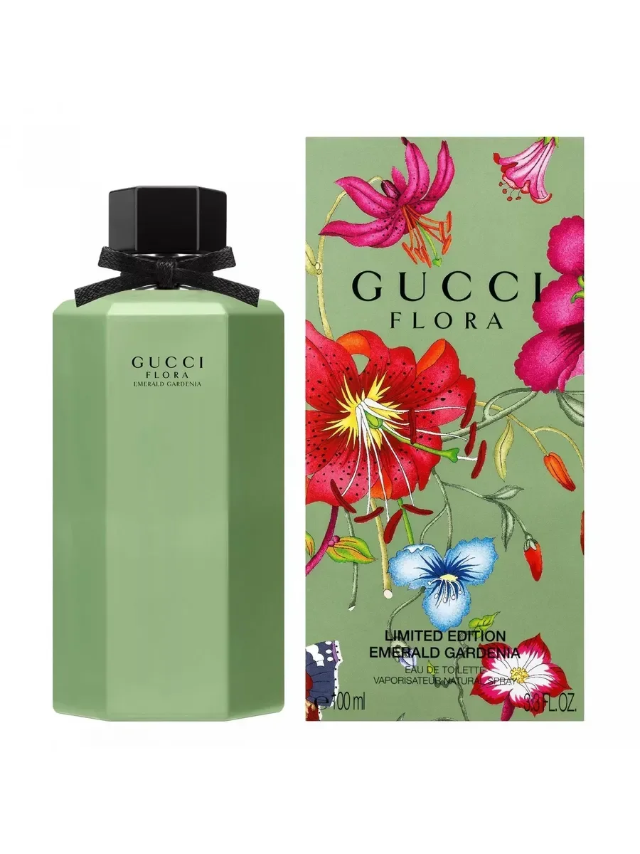 женские духи gucci flora Emerald Gardenia - изображение 1