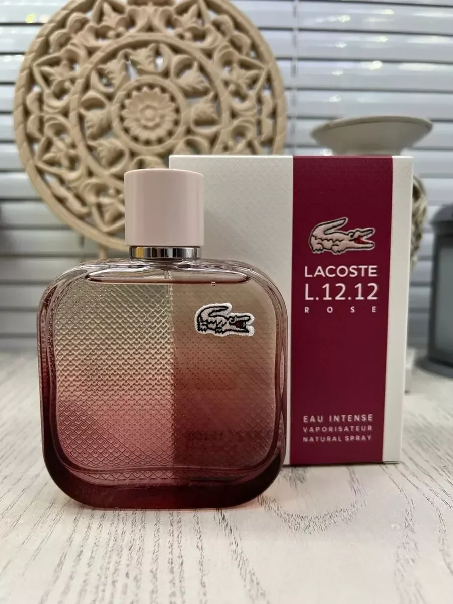 Туалетная вода Lacoste L.12.12. Rose Eau Intense 100 мл - миниатюра 2