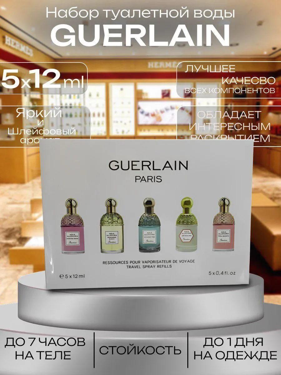 Набор духов Guerlain Aqua Allegoria пробники - изображение 1