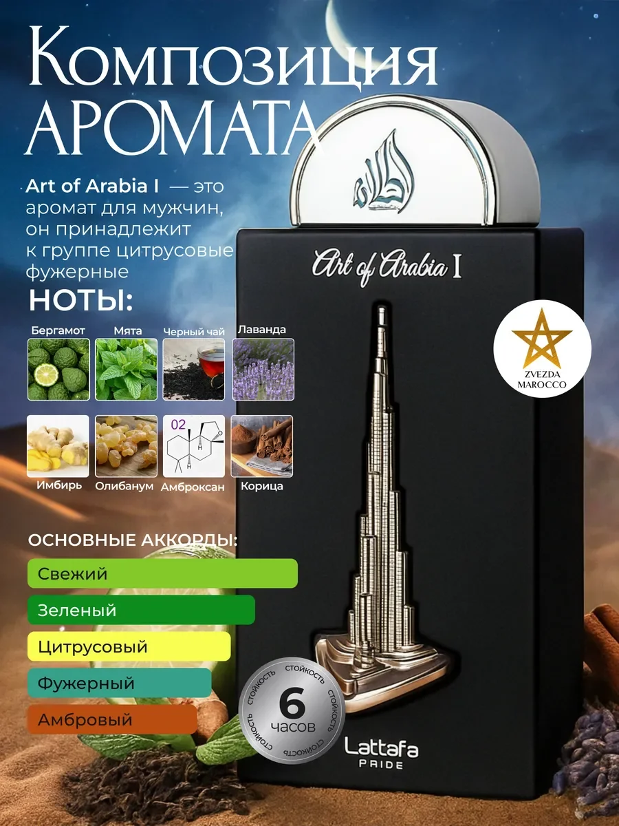Арабские духи Art of Arabia I 100 мл - миниатюра 2