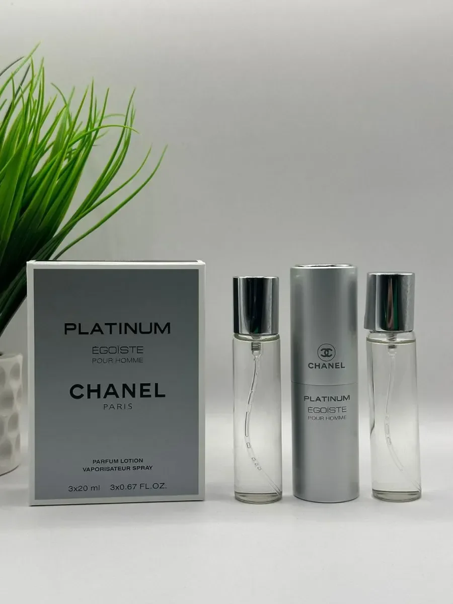 Platinum Egoiste Pour Homme 3x20ml - изображение 1