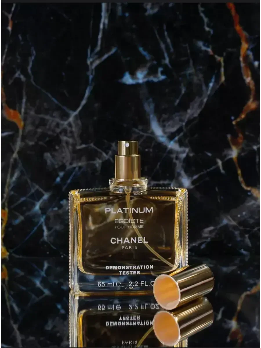 Мужские духи тестер Chanel Egoiste Platinum 65мл - миниатюра 3