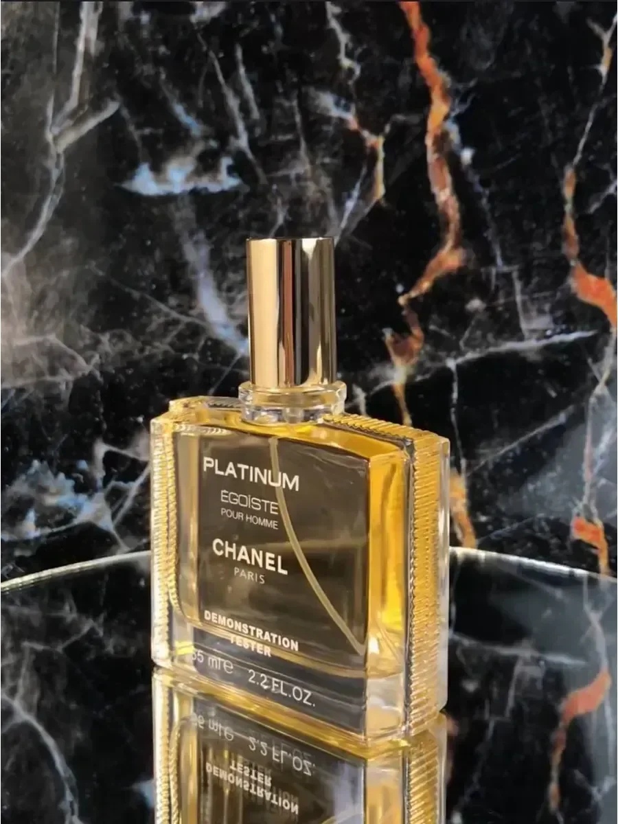 Мужские духи тестер Chanel Egoiste Platinum 65мл - миниатюра 4
