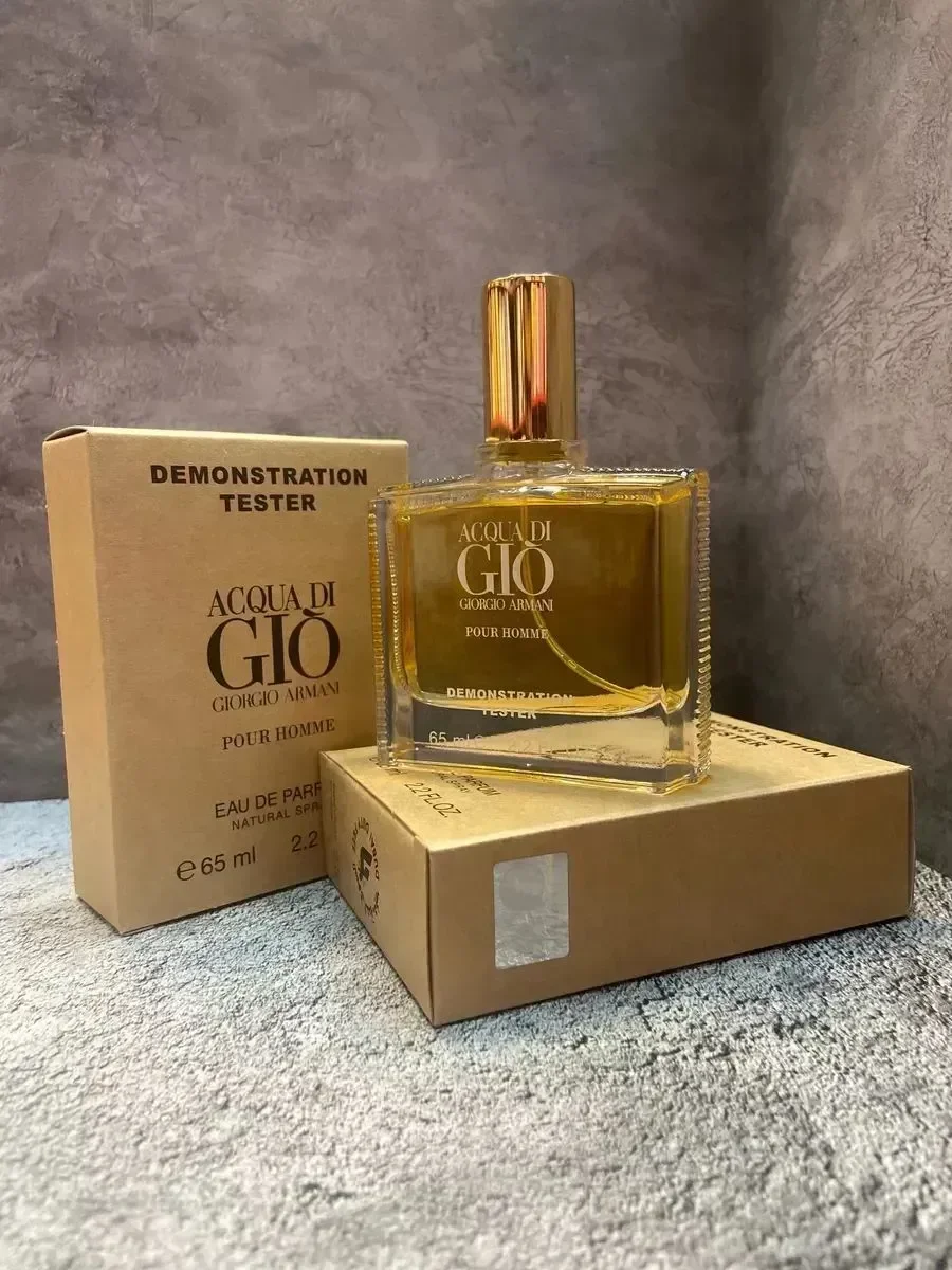 Мужские духи тестер ОРИГИНАЛ CQUA DI GIO armani 65мл - миниатюра 2