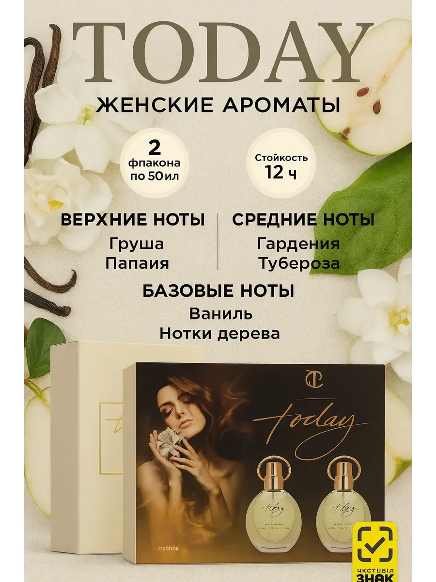 Today 2 флакона 50х50 мл - изображение 1