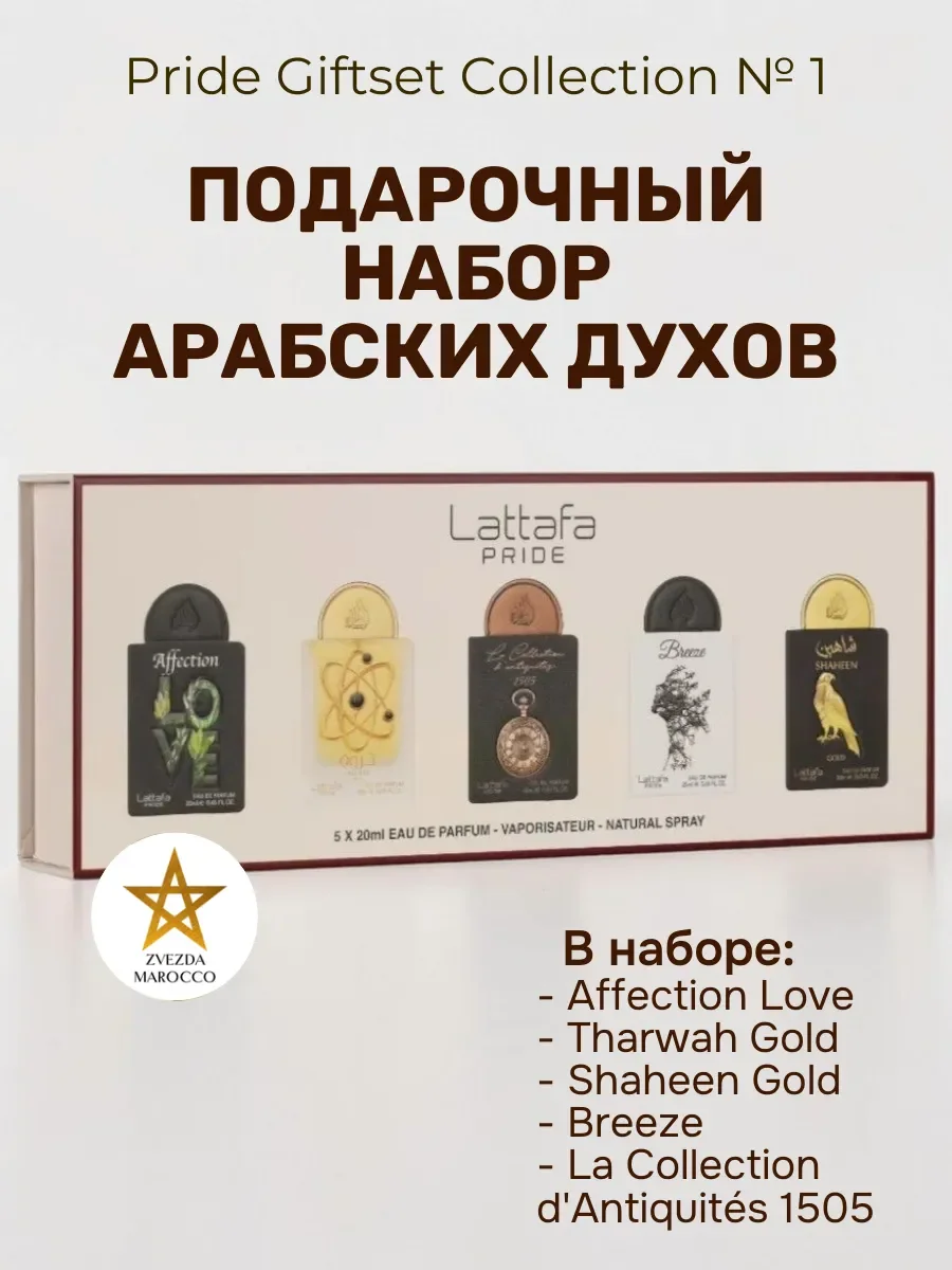 Подарочный набор № 1 Pride Giftset Collection 5 шт 20 мл - изображение 1
