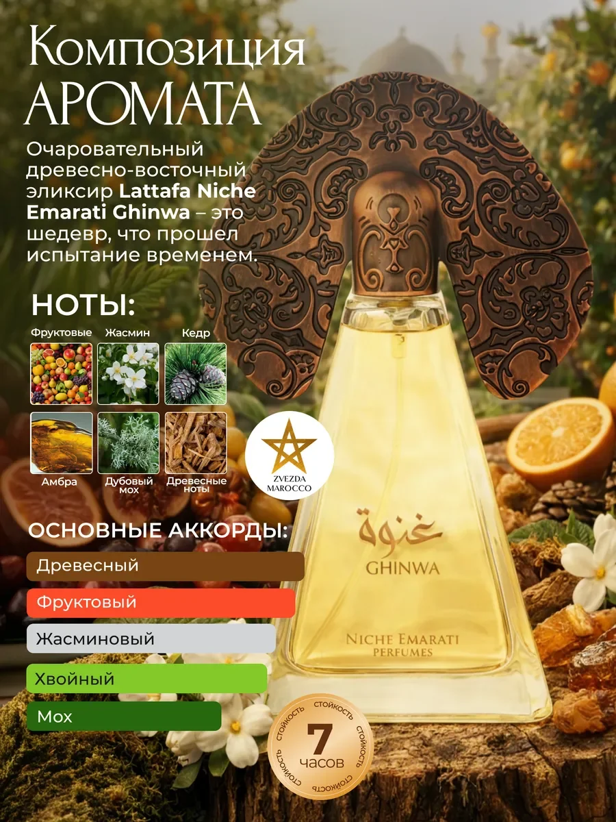 Арабские духи Niche Emarati Ghinwa 100 мл - миниатюра 2