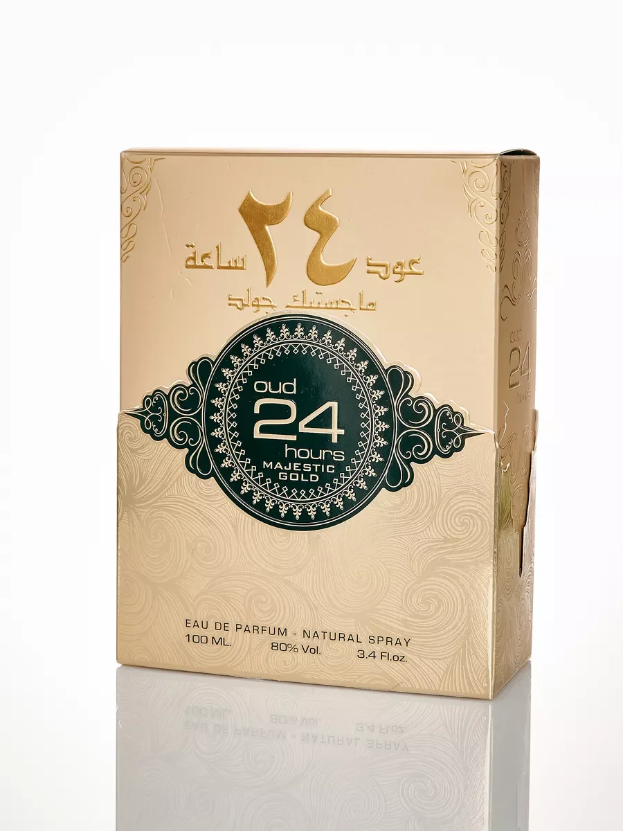 Арабские духи Oud 24 Hours Majestic Gold 100 мл - миниатюра 3