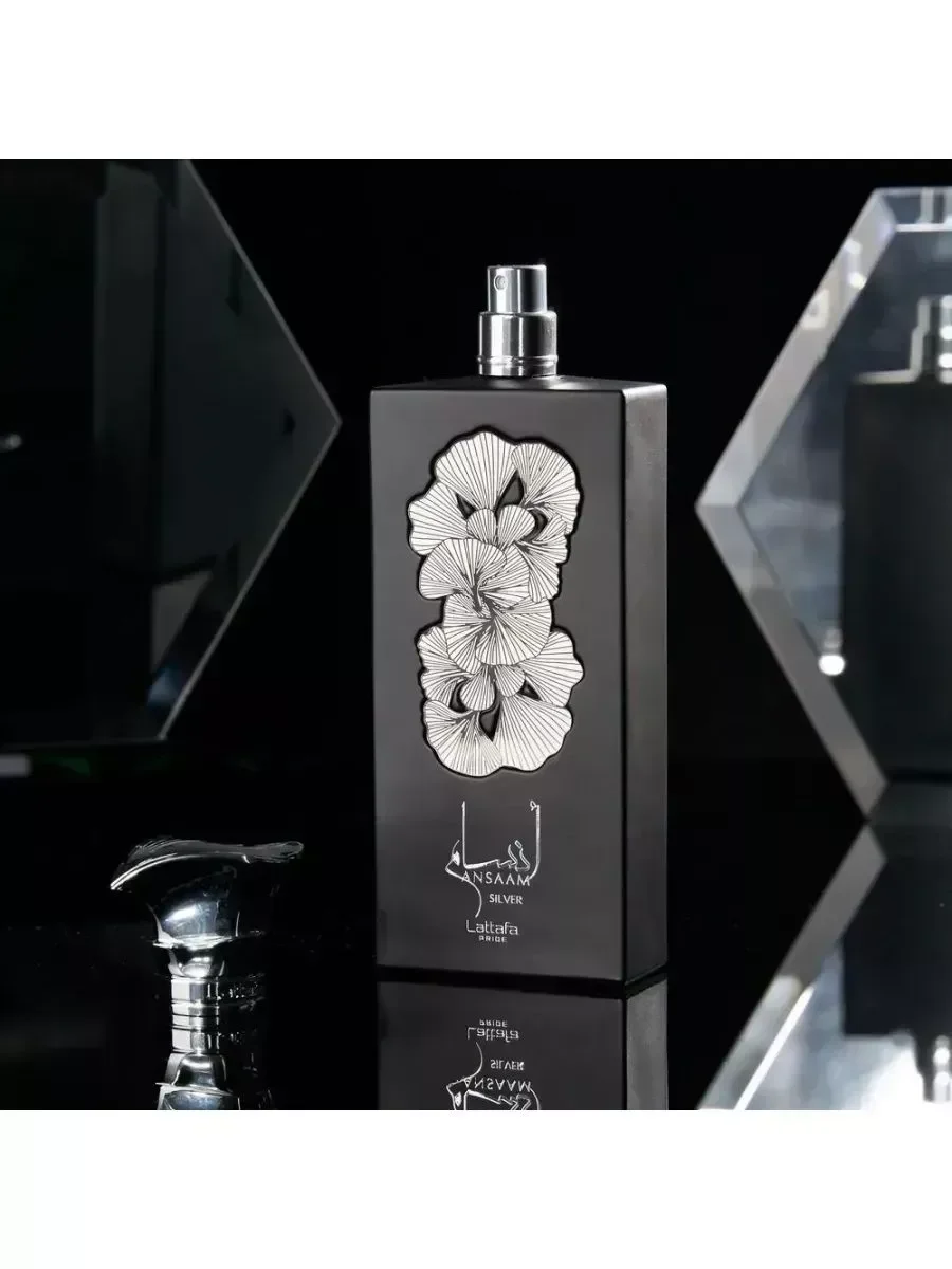 Lattafa Ansaam Silver 100мл духи арабские - миниатюра 2