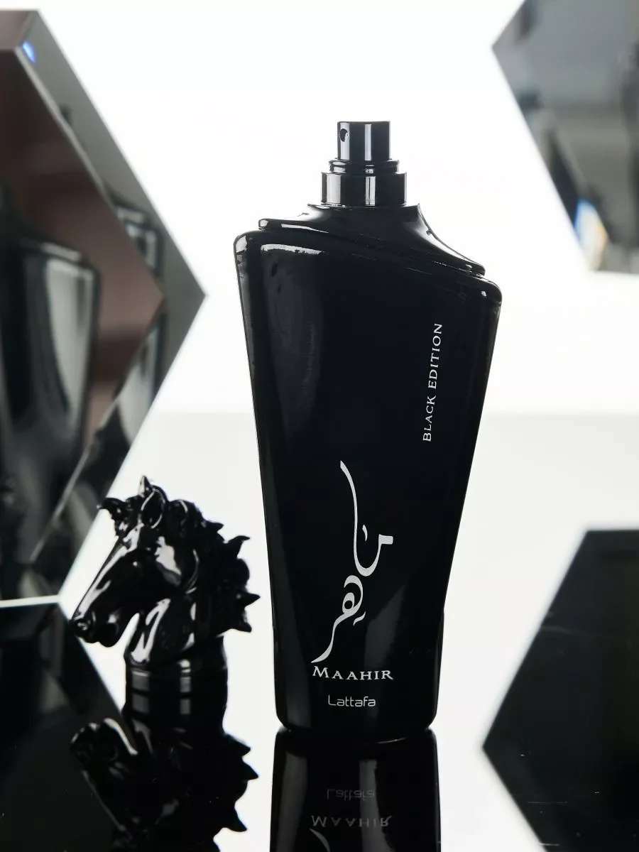 Арабские Духи Maahir Black Маахир Блэк 100 мл - миниатюра 3