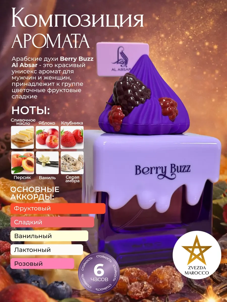 Арабские духи Berry Buzz 100 мл - миниатюра 2