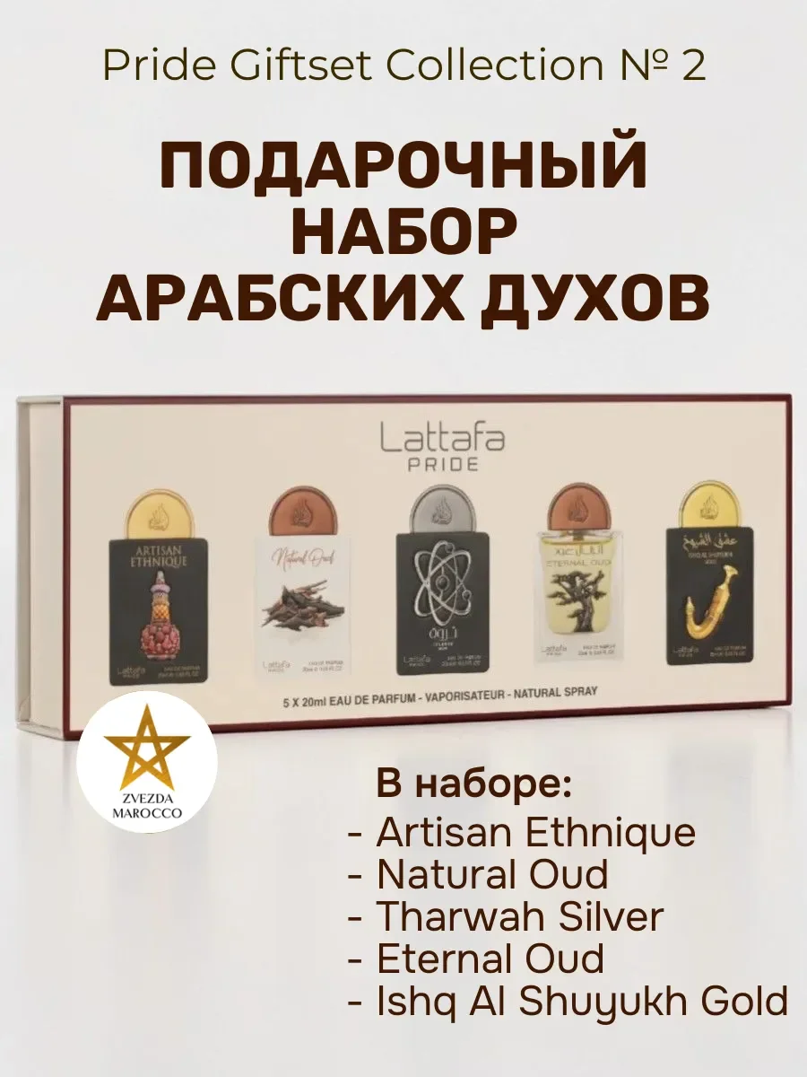 Подарочный набор № 2 Pride Giftset Collection 5 шт 20 мл - изображение 1