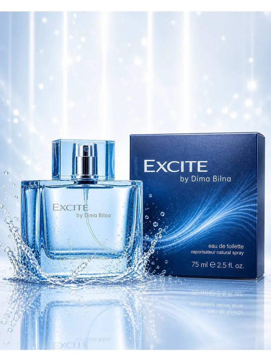 Духи по мотивам Excite by Dima Bilan Дима Билан 75ml - миниатюра 2