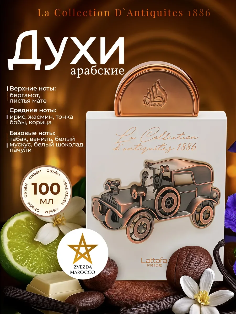 Арабские духи La Collection Dantiquit?s 1886 (Car) 100 мл - изображение 1