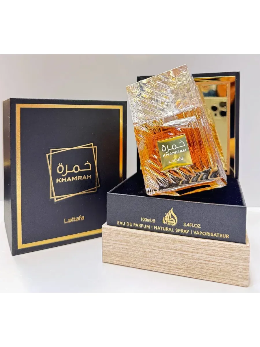 Духи Khamrah Lattafa Perfumes 100 мл - миниатюра 2
