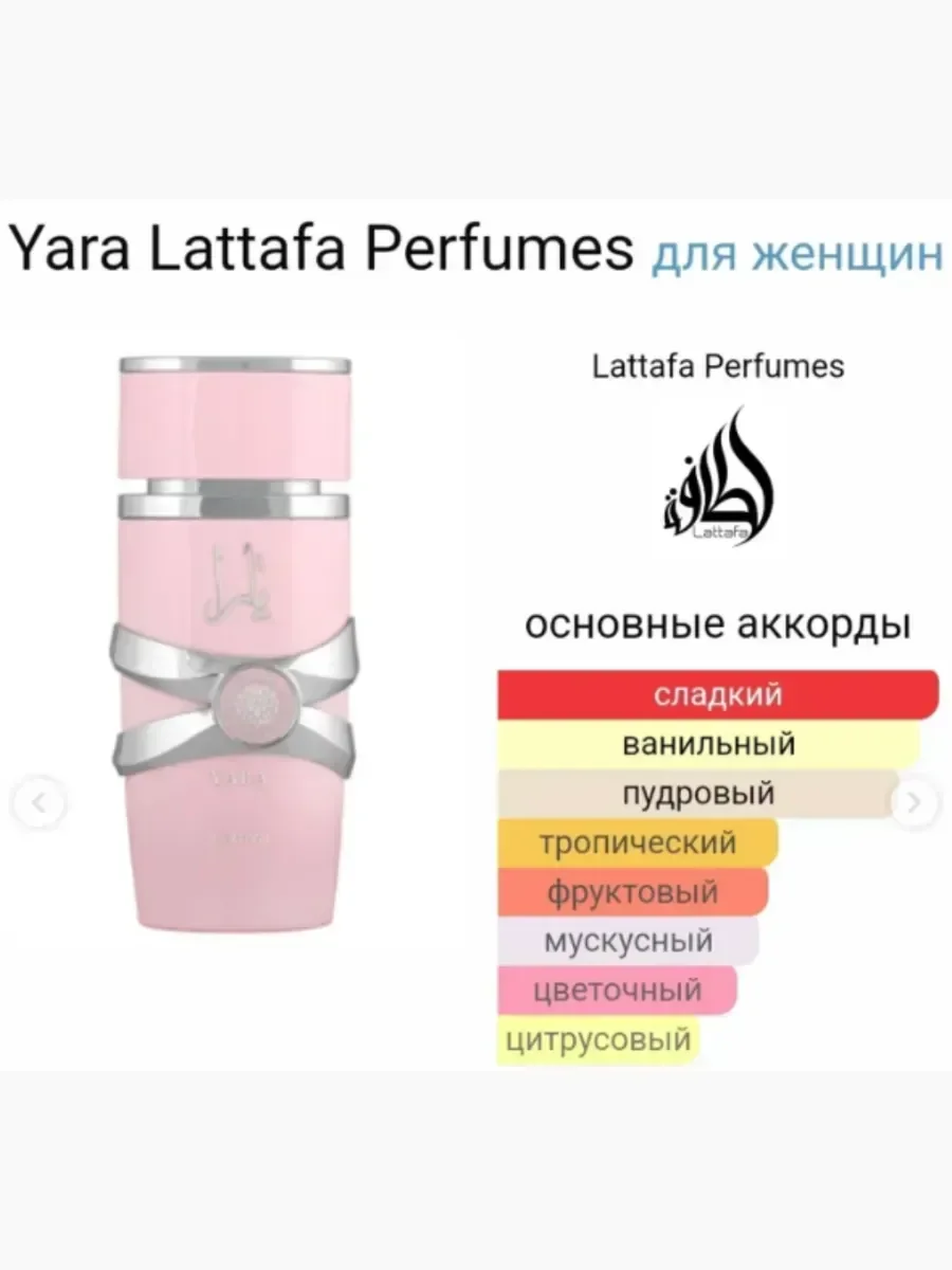 Духи набор Lattafa Yara, Asad - миниатюра 3