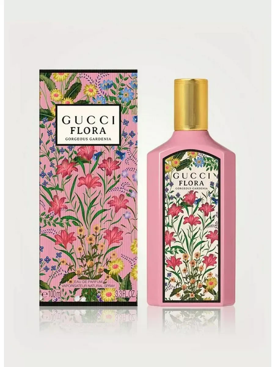 Женские духи Gucci Flora Gorgeous Gardenia 100мл - миниатюра 4