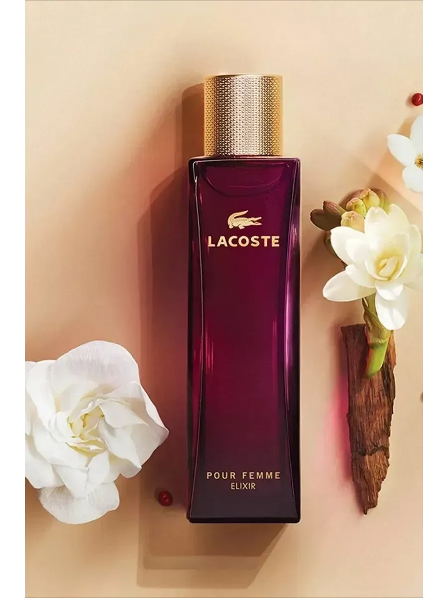 Духи Lacoste Pour Femme Elixir женские 100 мл - миниатюра 2