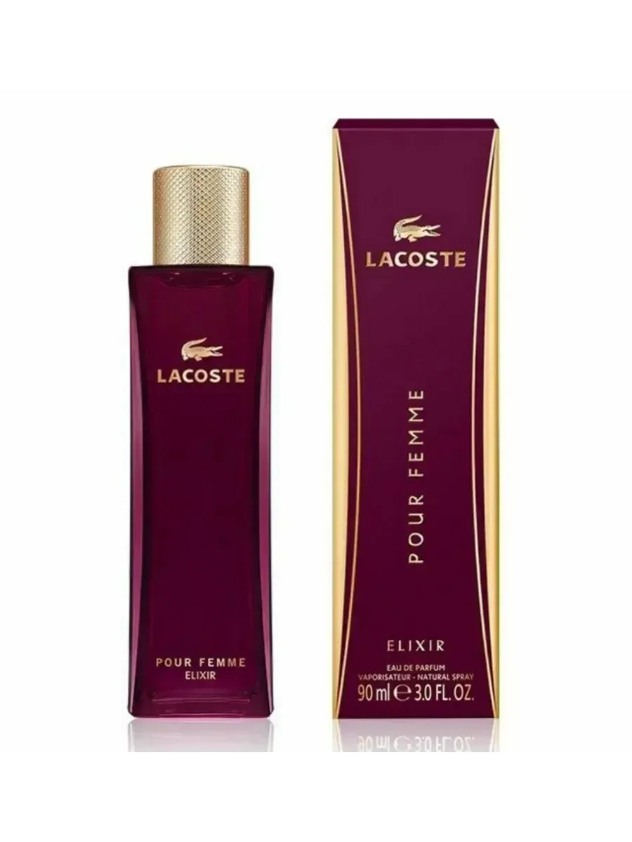 Духи Lacoste Pour Femme Elixir женские 100 мл - миниатюра 3