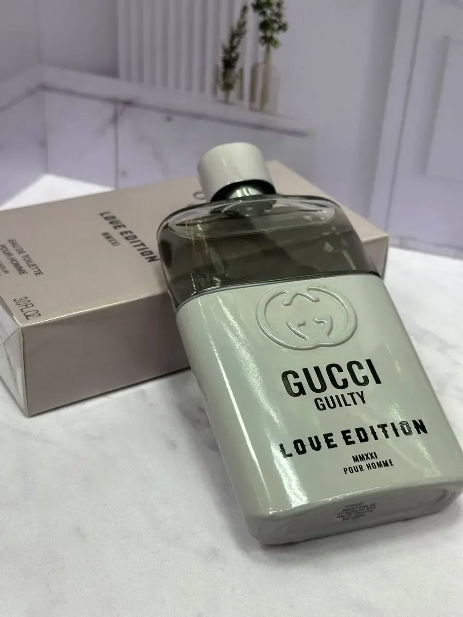 Духи мужские Gucci Guilty Love Edition стойкие 90 мл - миниатюра 2