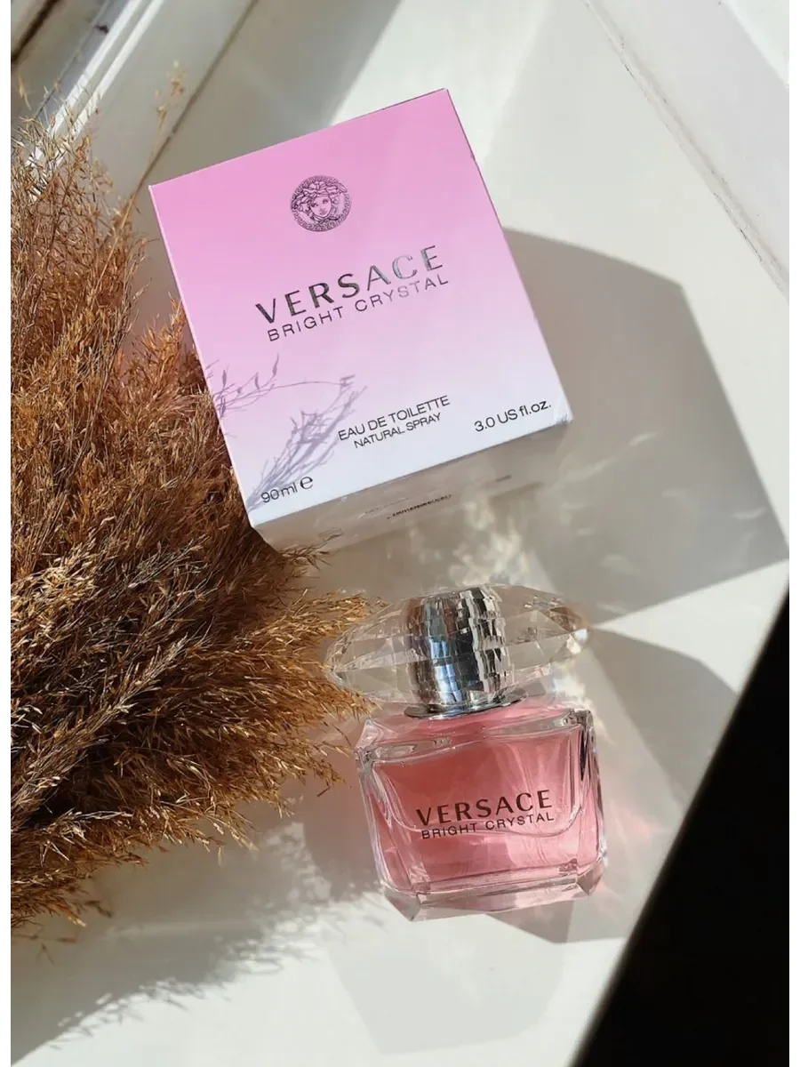 Духи женские Versace bright crystal 90мл - миниатюра 3