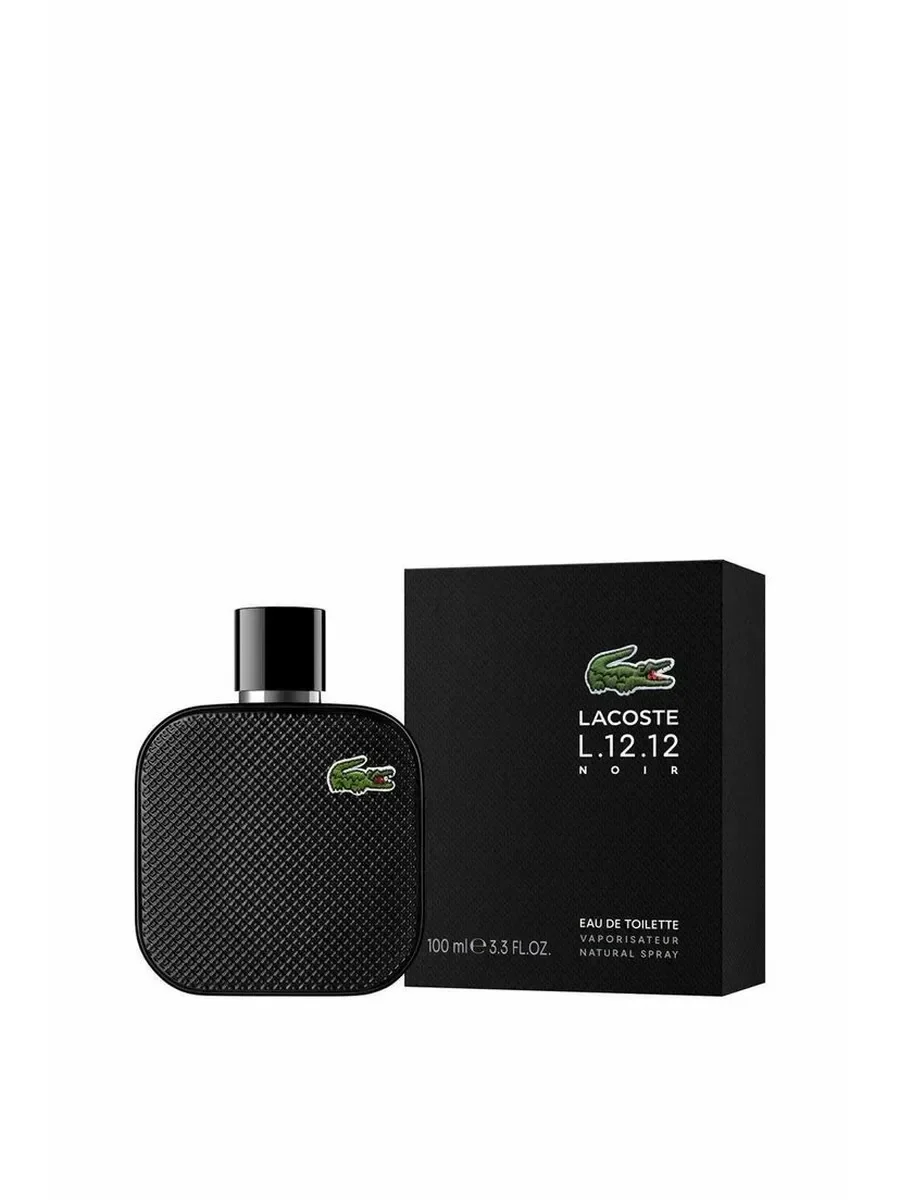 туалетная вода Lacoste black L.12.12 черный духи - миниатюра 2