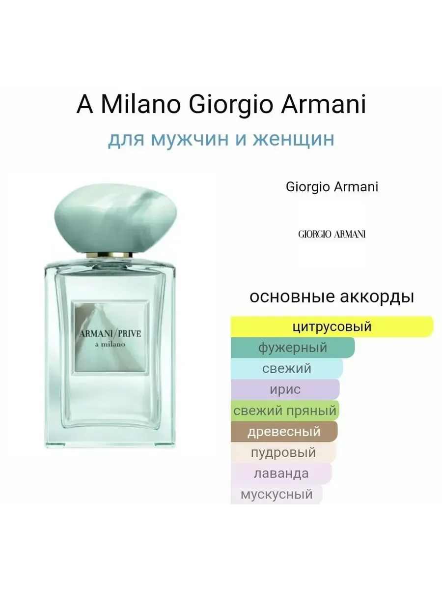 Духи Armani Prive a Milano 100 мл - миниатюра 2