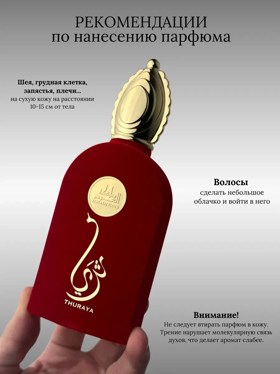 Духи женские арабские Lattafa Thuraya - миниатюра 6