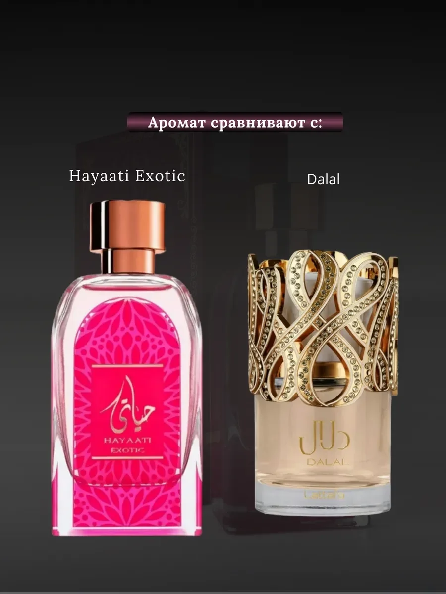 Духи женские арабские Hayaati Exotic - миниатюра 3