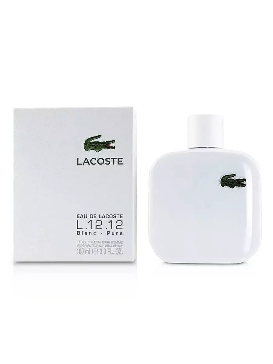 Духи Lacoste L.12.12. Blanc Pure 100мл белый - изображение 1