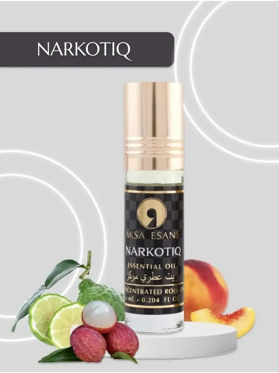Духи унисекс масляные Narkotiq 6 мл - миниатюра 4