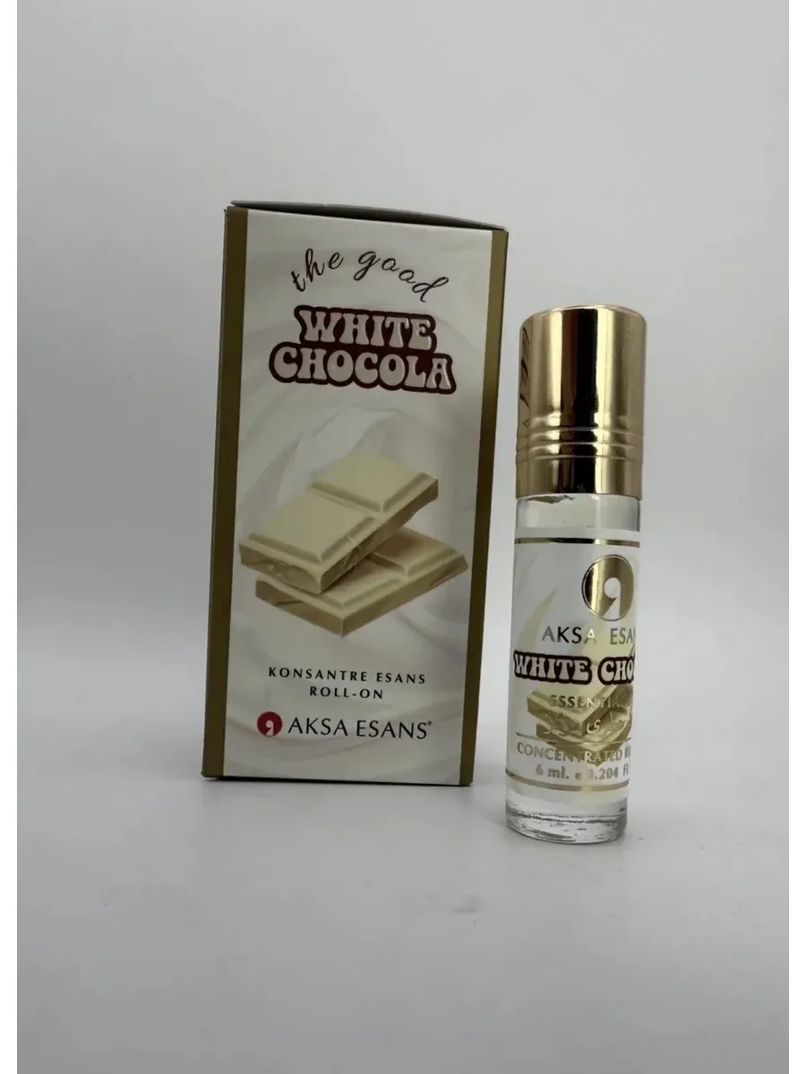 Духи женские и мужские масляные White chocola 6мл AKSA - миниатюра 3
