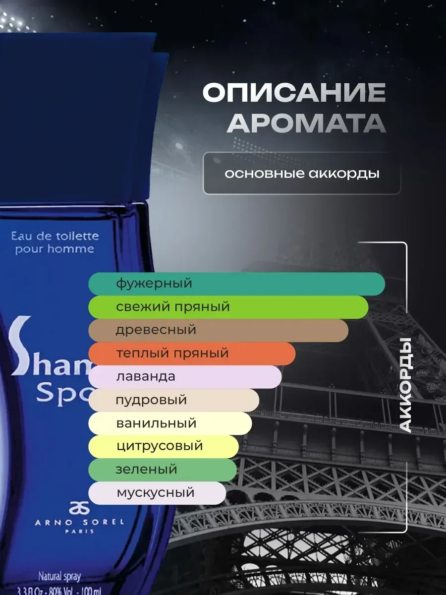 Туалетная вода Shaman Sport 100 мл - миниатюра 3