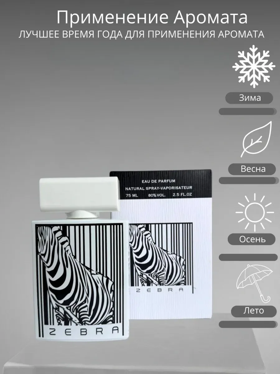 Духи женские арабские Zebra - миниатюра 5
