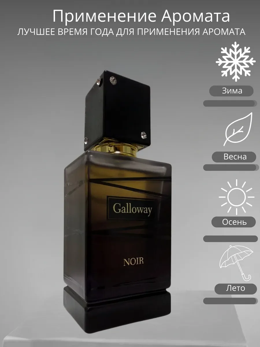 Духи мужские Galloway Noir - миниатюра 3