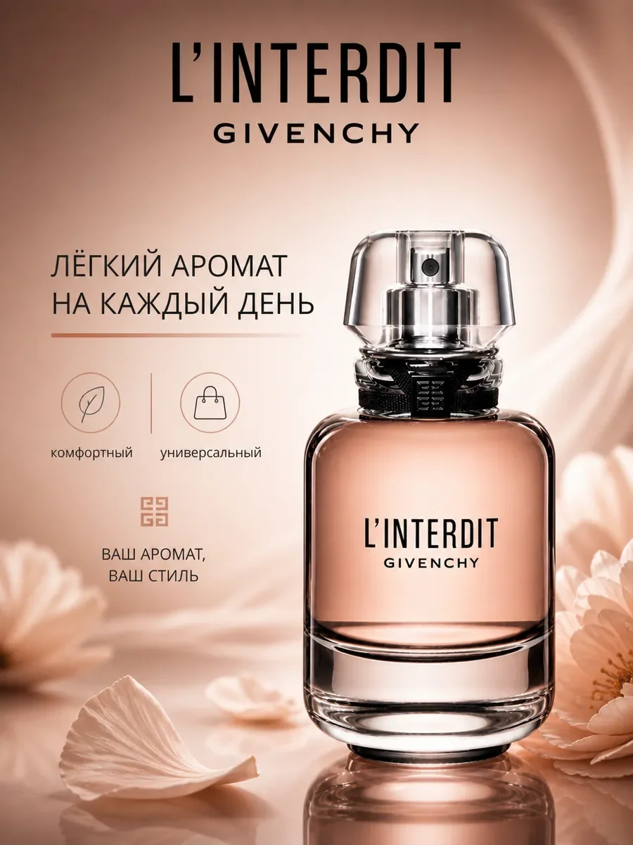 Givenchy L’Interdit Живанши Линтердит парфюм - миниатюра 5
