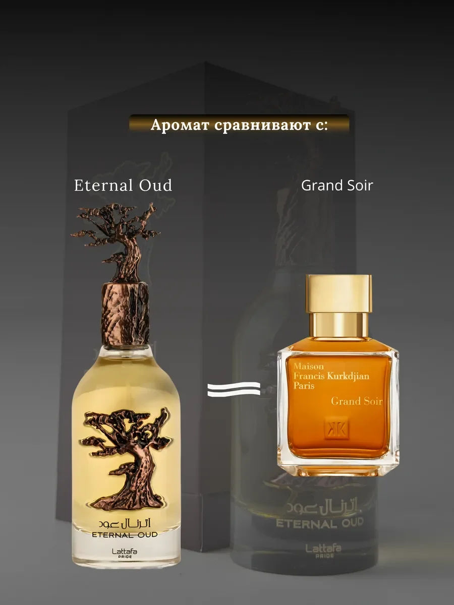 Духи женские и мужские арабские Lattafa Pride Eternal Oud - миниатюра 3