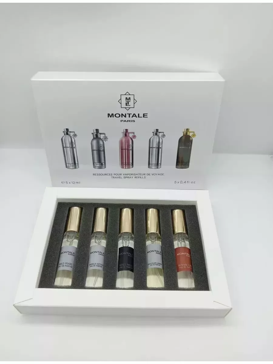 Мини духи пробники Montale 5х12 мл, Монталь - миниатюра 3