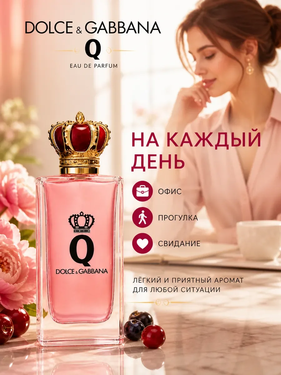 Dolce & Gabbana Q духи женские 100 мл - миниатюра 3