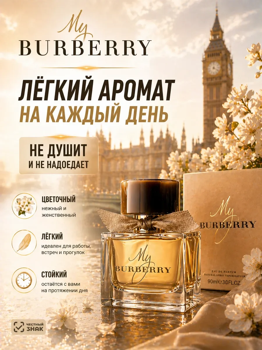 Духи My Burberry 90мл - миниатюра 2