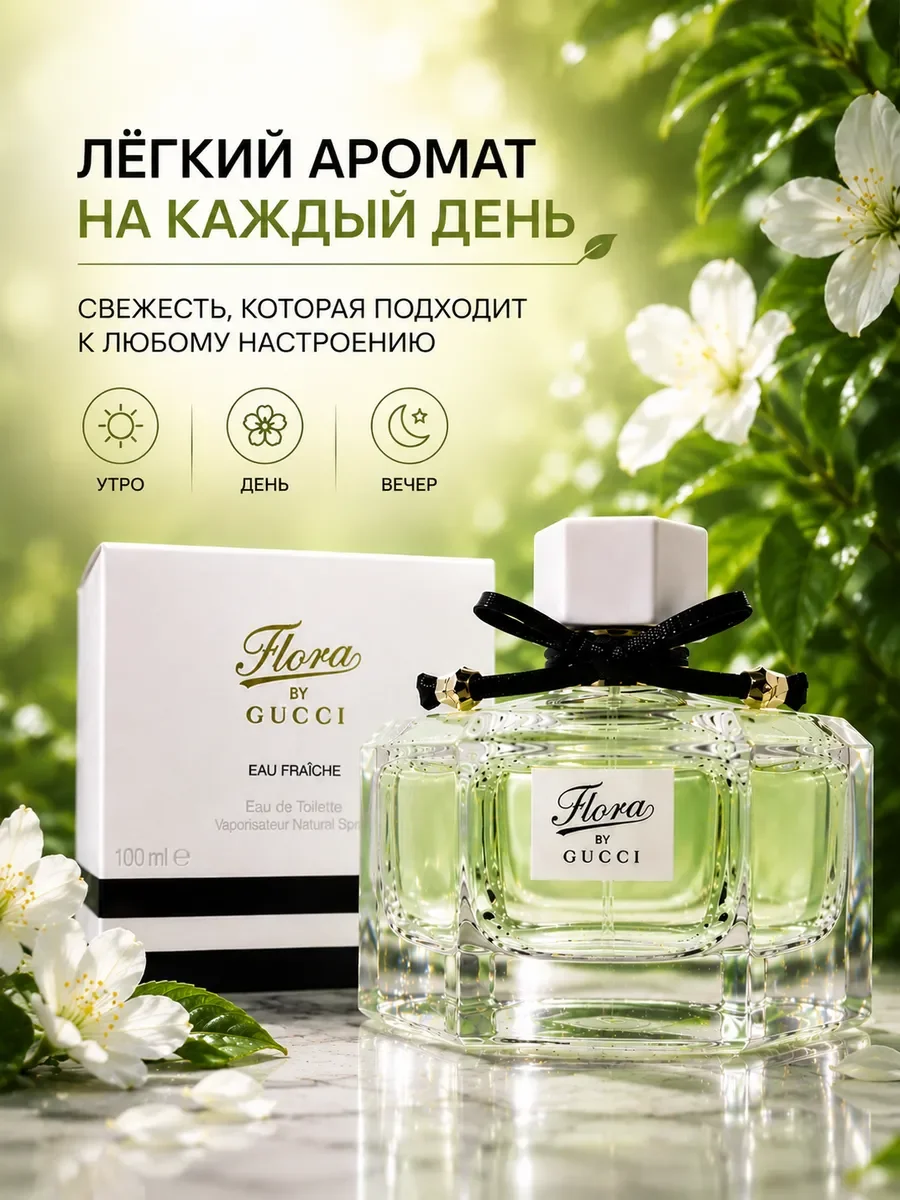 Гуччи Флора by Flora by Gucci духи 75мл - миниатюра 4